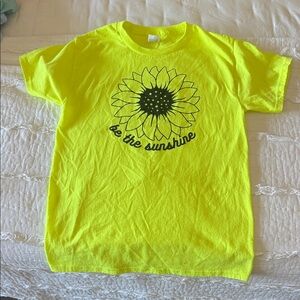 Be the Sunshine Women's Neon Yellow Tee